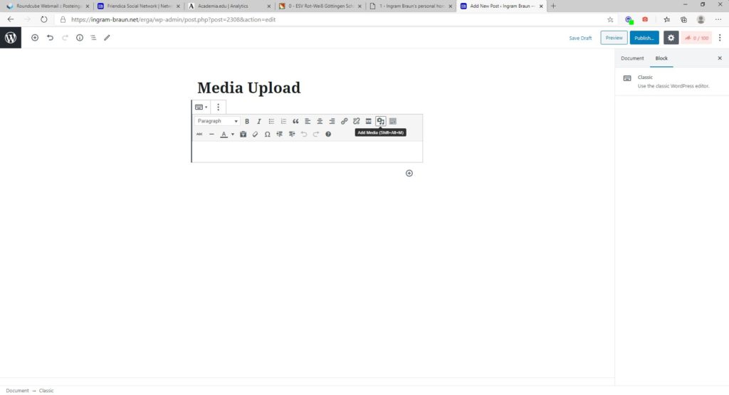 How to date back media uploads in WordPress? 4