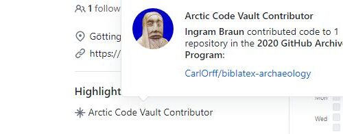 biblatex-archaeology [v2.2] selected for long-term archival in the GitHub Arctic Code Vault 1